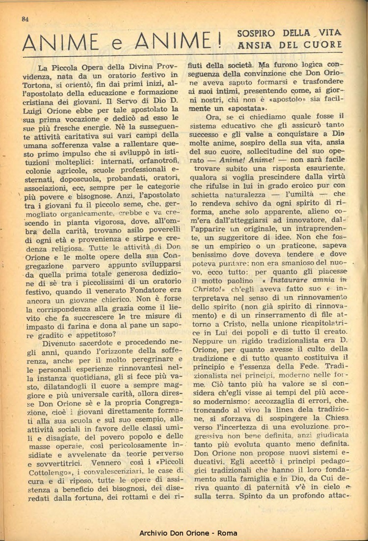 La piccola Opera della Divina Provvidenza, 45, 06, 01-06-1950, pagina 4