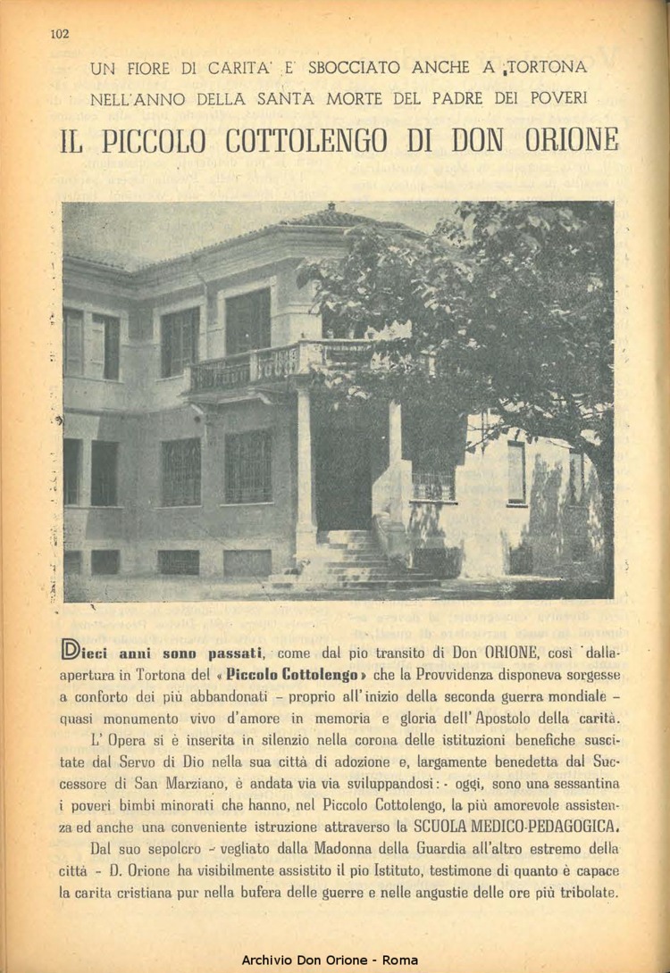 La piccola Opera della Divina Provvidenza, 45, 07, 01-07-1950, pagina 6