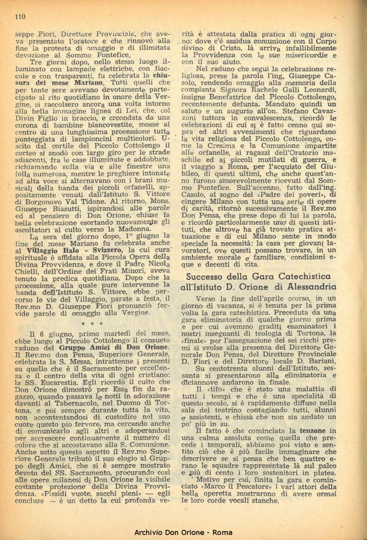 La piccola Opera della Divina Provvidenza, 45, 07, 01-07-1950, pagina 14