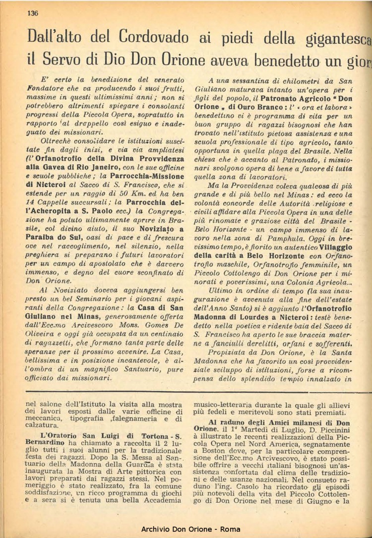 La piccola Opera della Divina Provvidenza, 45, 10, 01-10-1950, pagina 8