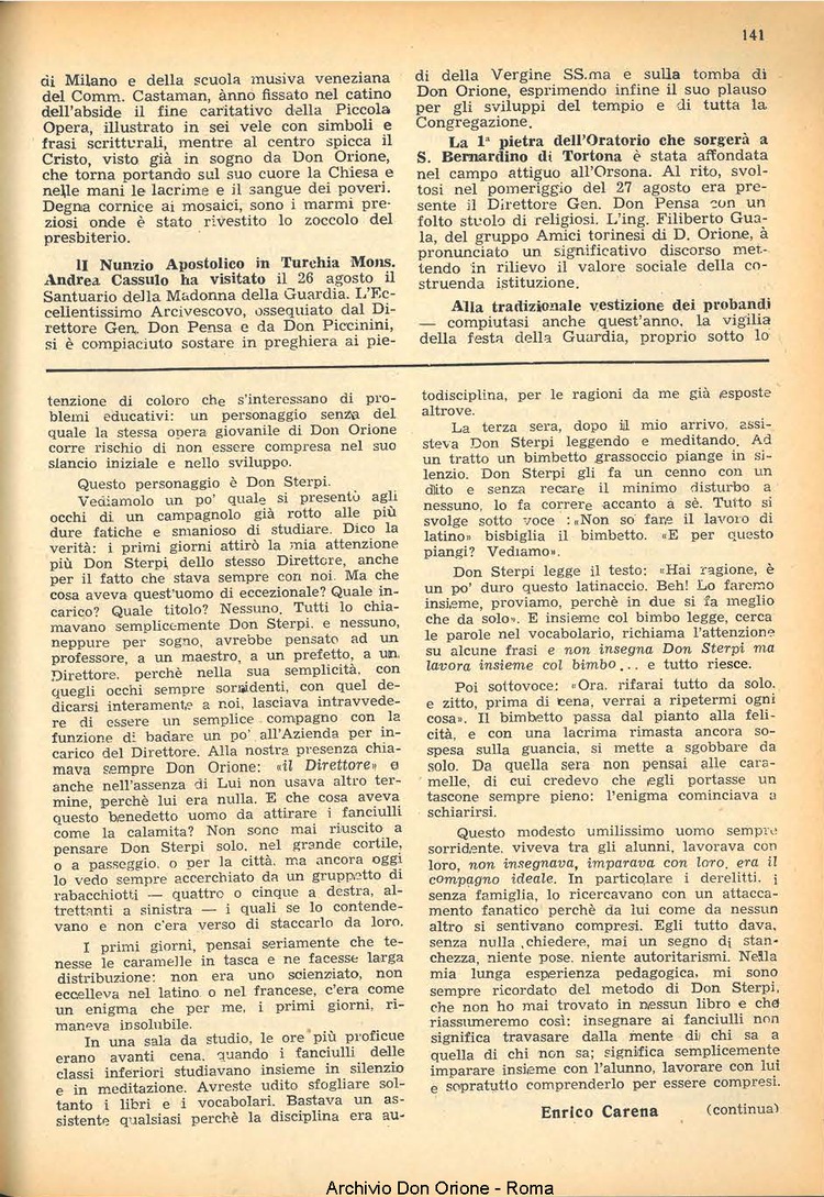 La piccola Opera della Divina Provvidenza, 45, 10, 01-10-1950, pagina 13