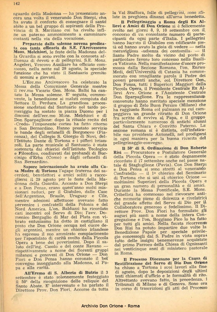 La piccola Opera della Divina Provvidenza, 45, 10, 01-10-1950, pagina 14