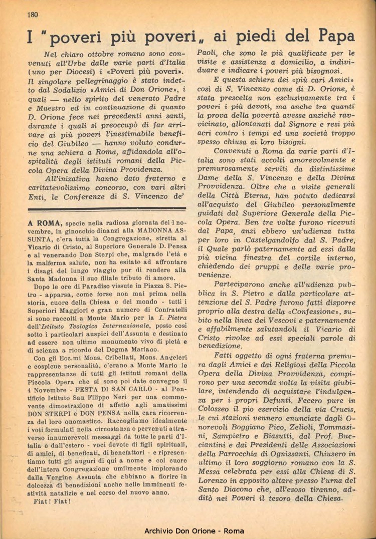 La piccola Opera della Divina Provvidenza, 45, 12, 01-12-1950, pagina 4