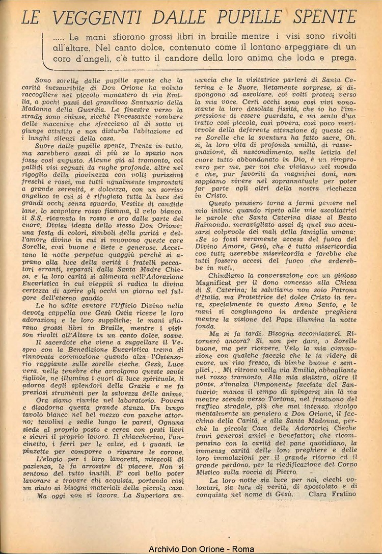 La piccola Opera della Divina Provvidenza, 45, 12, 01-12-1950, pagina 7