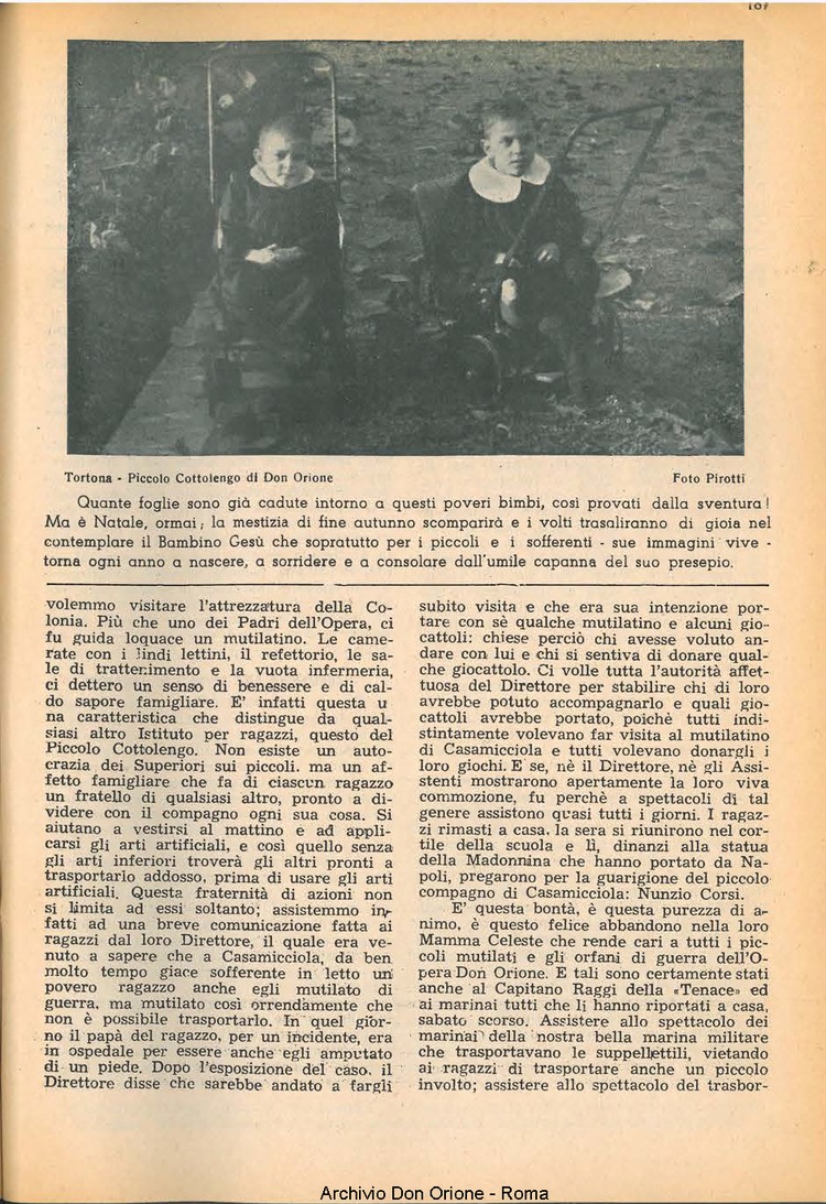 La piccola Opera della Divina Provvidenza, 45, 12, 01-12-1950, pagina 11