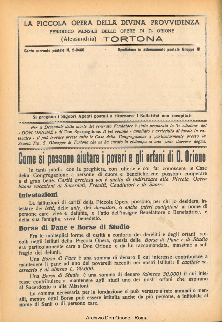 La piccola Opera della Divina Provvidenza, 45, 12, 01-12-1950, pagina 16