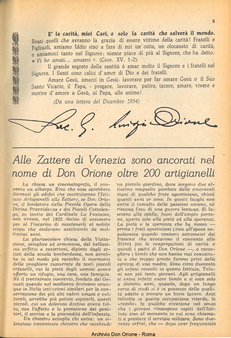 La piccola Opera della Divina Provvidenza, 46, 01, 01-01-1951, pagina 7