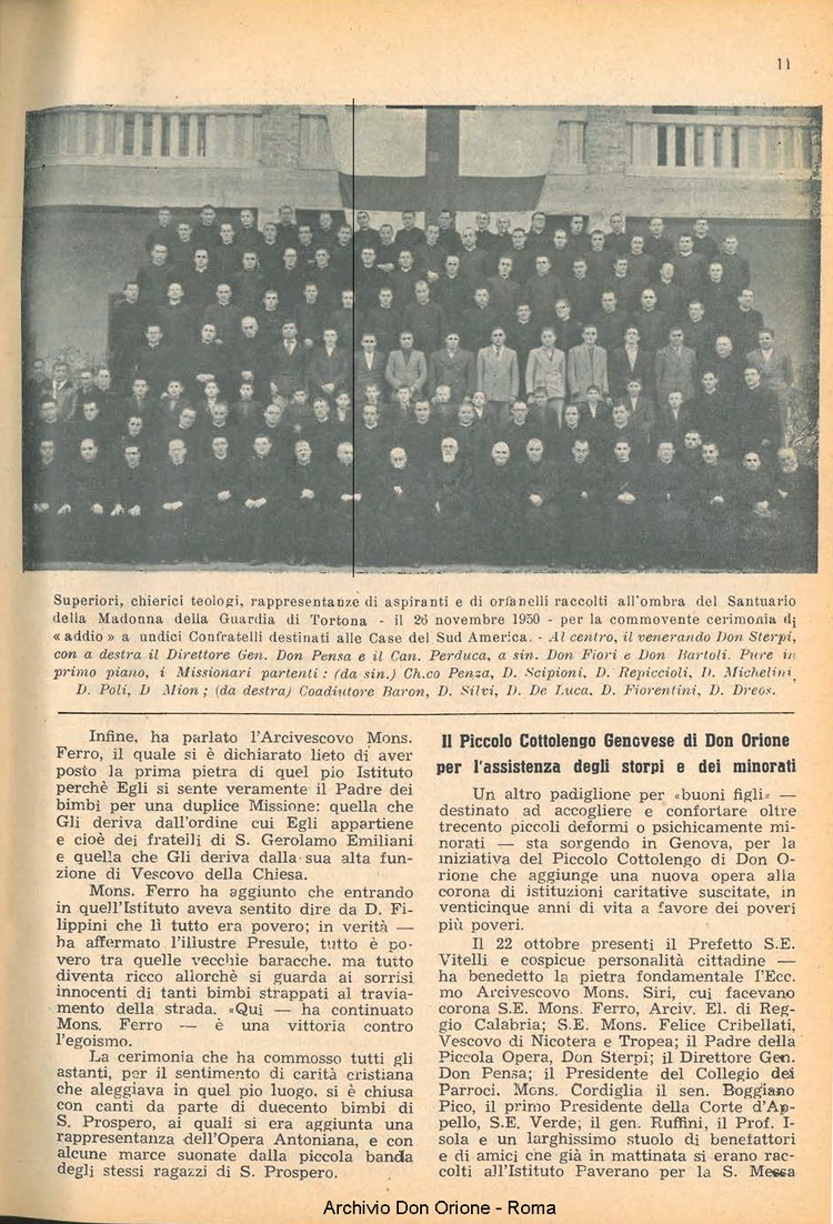 La piccola Opera della Divina Provvidenza, 46, 01, 01-01-1951, pagina 13