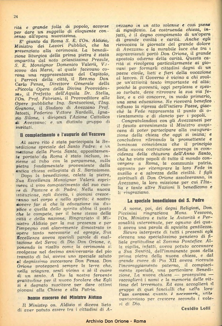 La piccola Opera della Divina Provvidenza, 46, 02, 01-02-1951, pagina 8