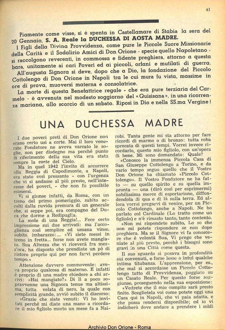 La piccola Opera della Divina Provvidenza, 46, 03, 01-03-1951, pagina 9