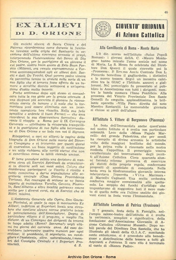 La piccola Opera della Divina Provvidenza, 46, 03, 01-03-1951, pagina 14