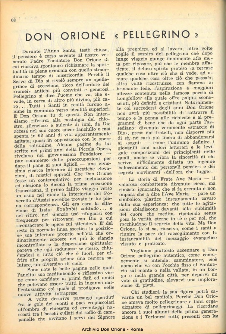 La piccola Opera della Divina Provvidenza, 46, 04, 01-04-1951, pagina 4