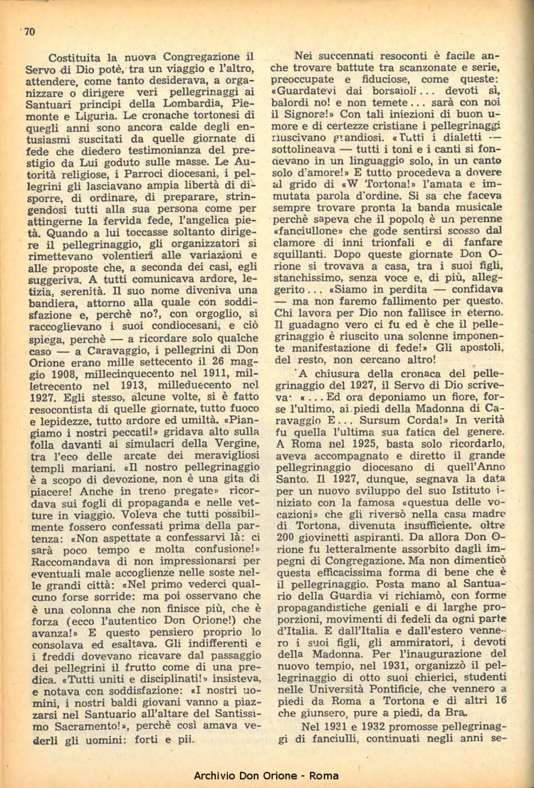 La piccola Opera della Divina Provvidenza, 46, 04, 01-04-1951, pagina 6