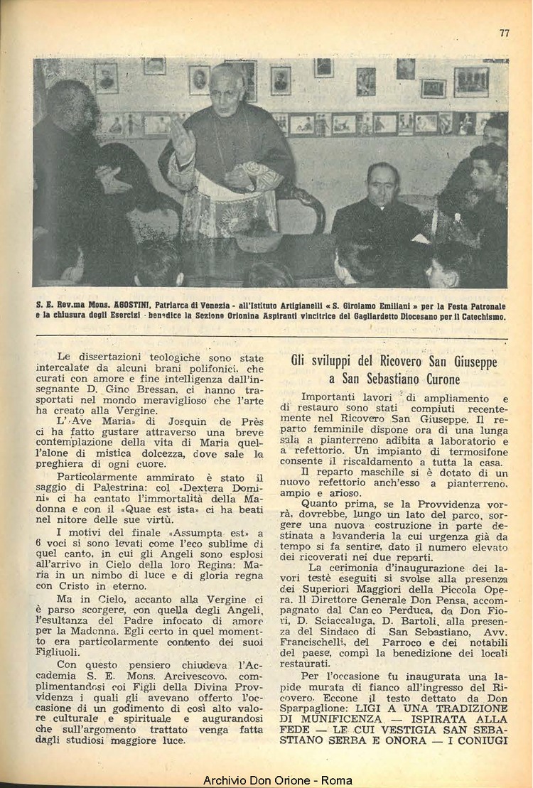 La piccola Opera della Divina Provvidenza, 46, 04, 01-04-1951, pagina 13