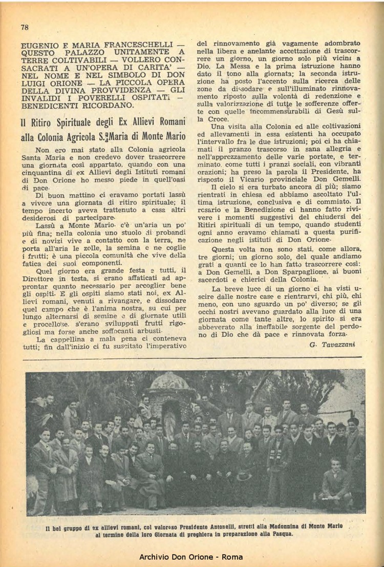 La piccola Opera della Divina Provvidenza, 46, 04, 01-04-1951, pagina 14