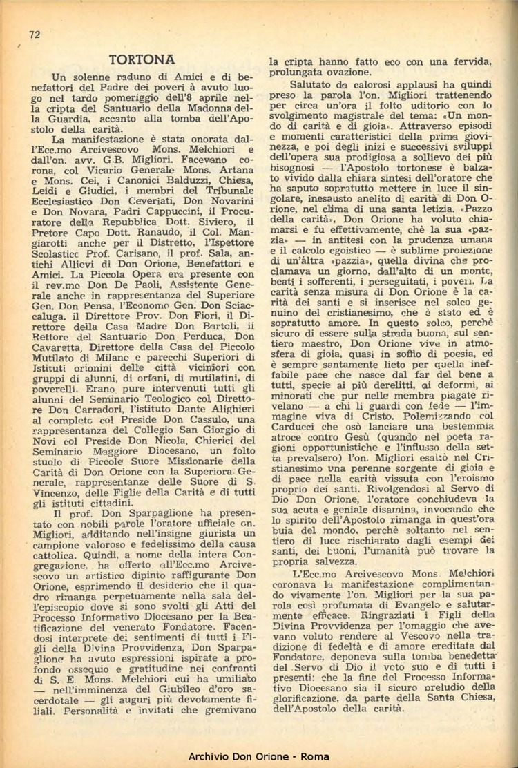 La piccola Opera della Divina Provvidenza, 46, 05, 01-05-1951, pagina 9