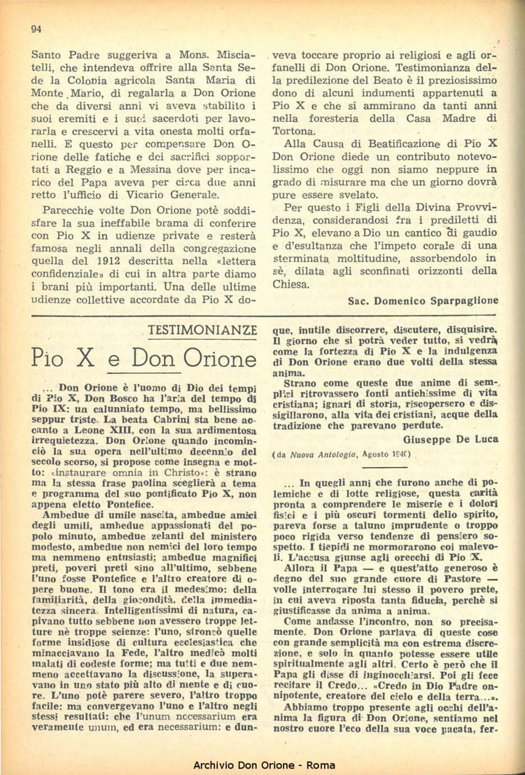 La piccola Opera della Divina Provvidenza, 46, 06, 01-06-1951, pagina 14