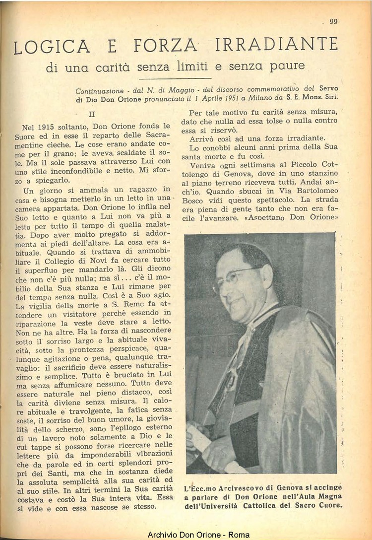 La piccola Opera della Divina Provvidenza, 46, 07, 01-07-1951, pagina 3