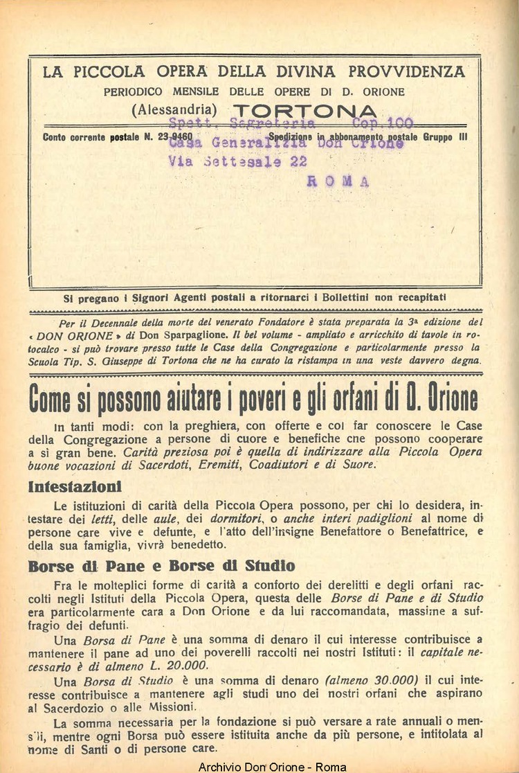 La piccola Opera della Divina Provvidenza, 46, 07, 01-07-1951, pagina 16
