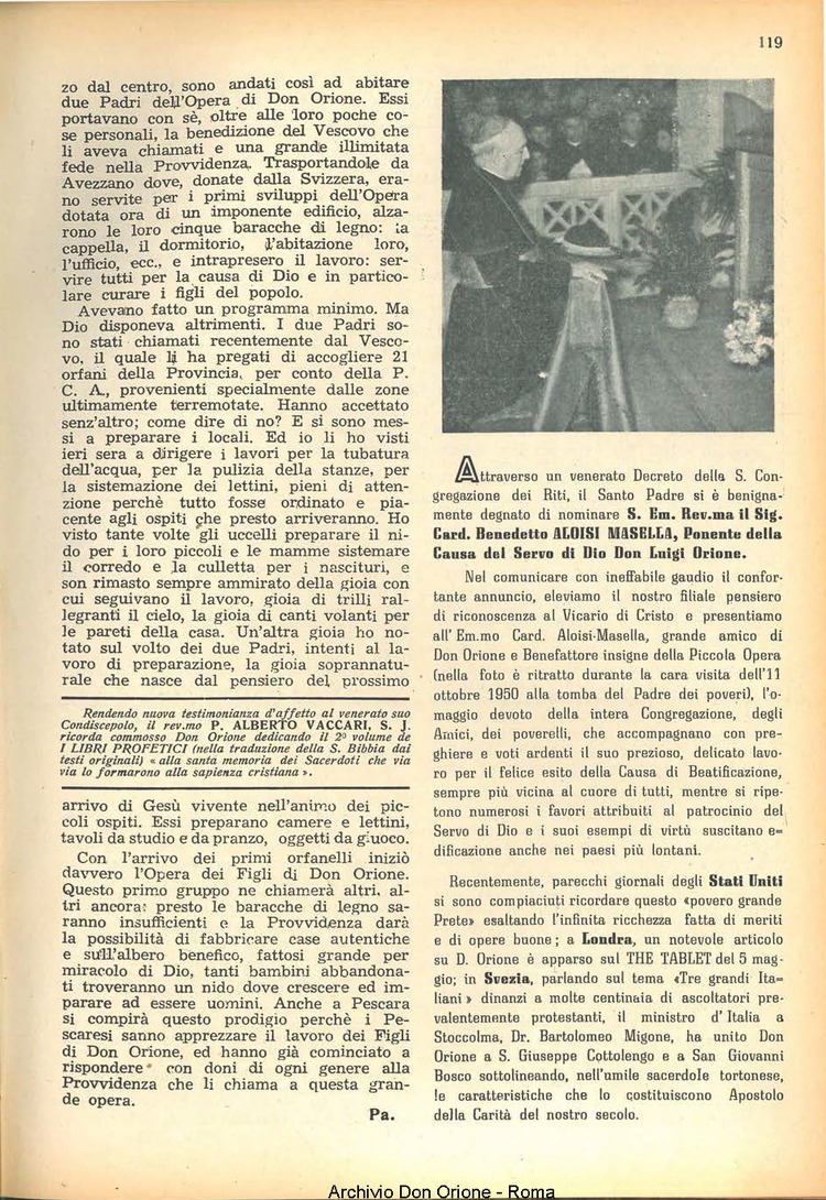 La piccola Opera della Divina Provvidenza, 46, 08, 01-08-1951, pagina 7