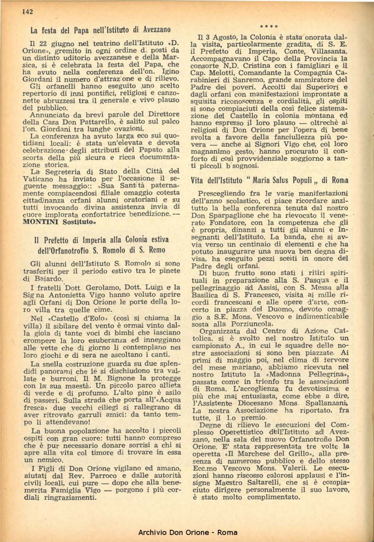 La piccola Opera della Divina Provvidenza, 46, 09, 01-09-1951, pagina 14