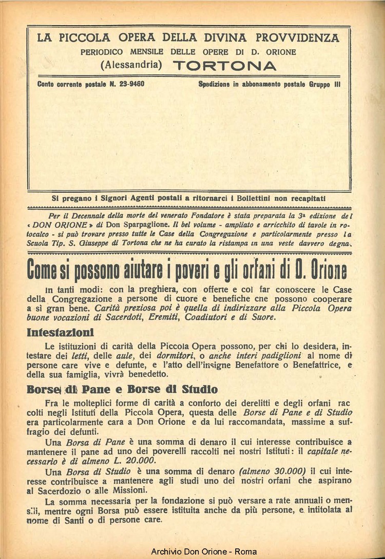 La piccola Opera della Divina Provvidenza, 46, 09, 01-09-1951, pagina 16