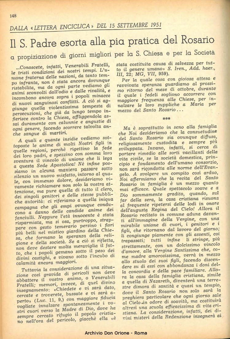 La piccola Opera della Divina Provvidenza, 46, 10, 01-10-1951, pagina 4
