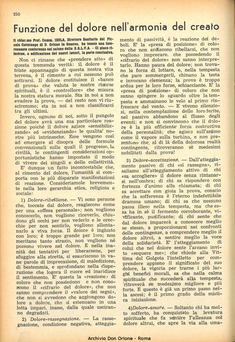 La piccola Opera della Divina Provvidenza, 46, 10, 01-10-1951, pagina 6