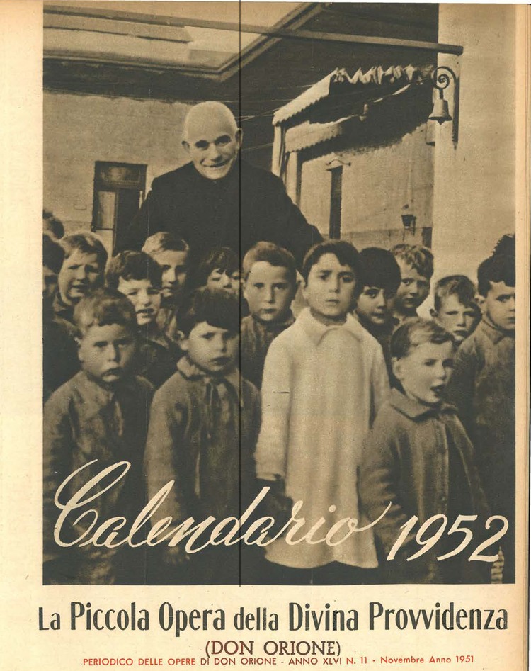 La piccola Opera della Divina Provvidenza, 46, 11, 01-10-1951 calendario, pagina 1