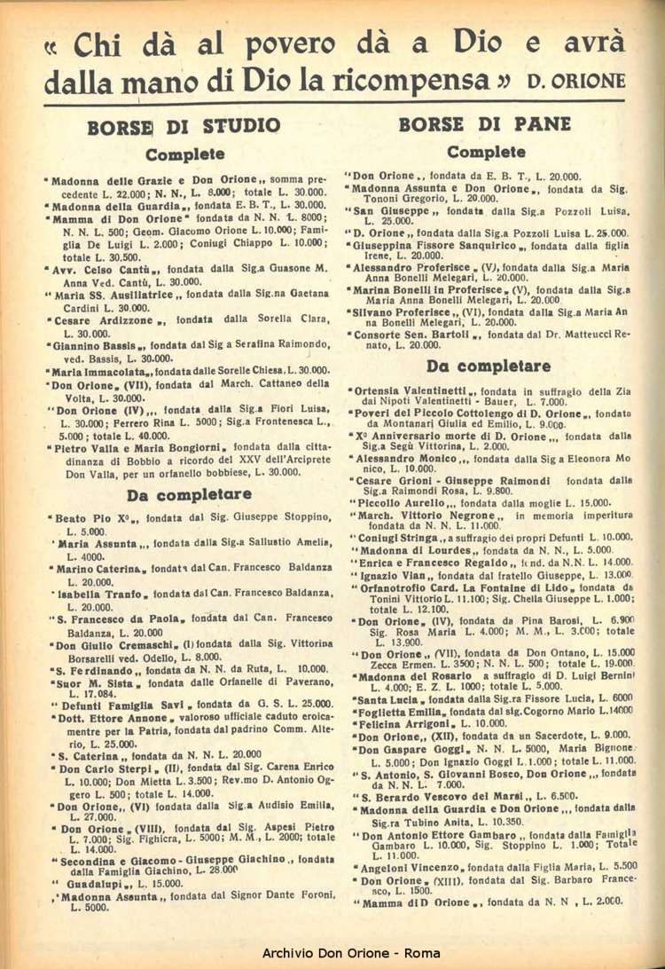 La piccola Opera della Divina Provvidenza, 46, 12, 01-12-1951, pagina 2