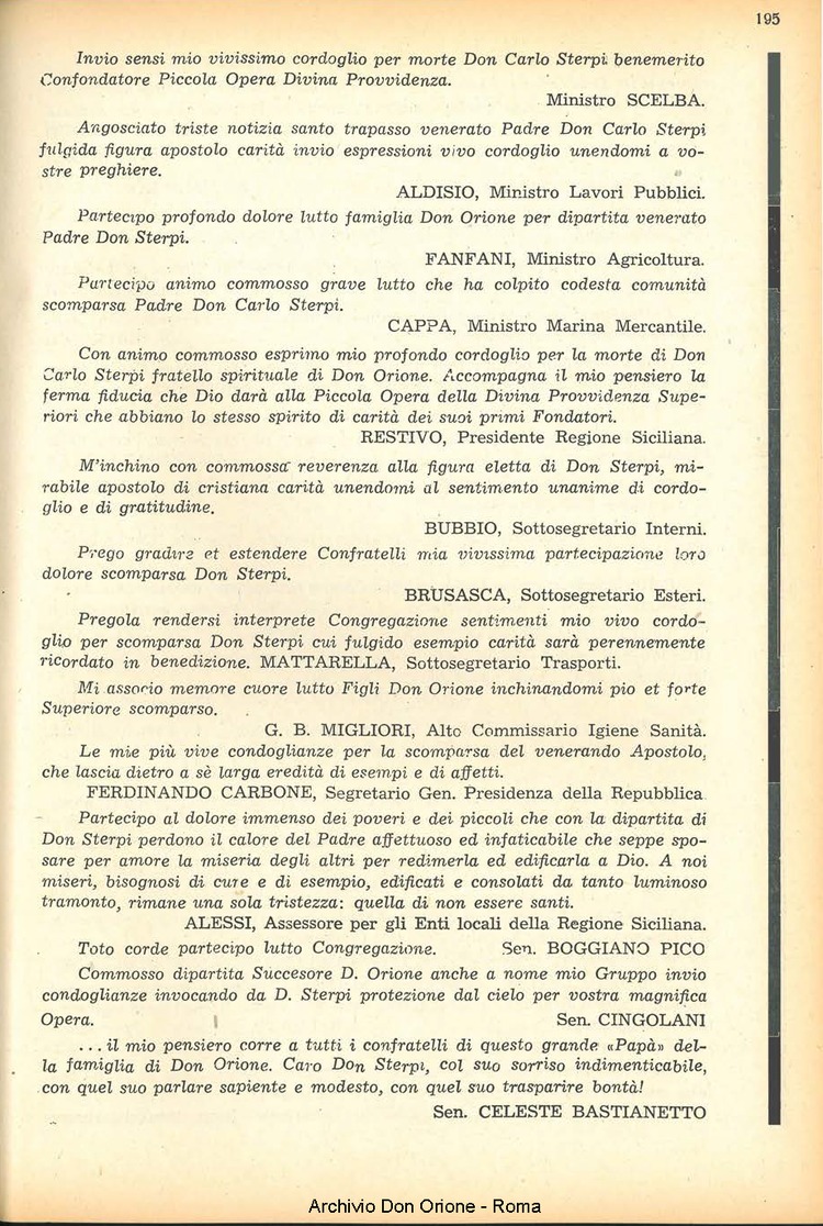 La piccola Opera della Divina Provvidenza, 46, 12, 01-12-1951, pagina 19