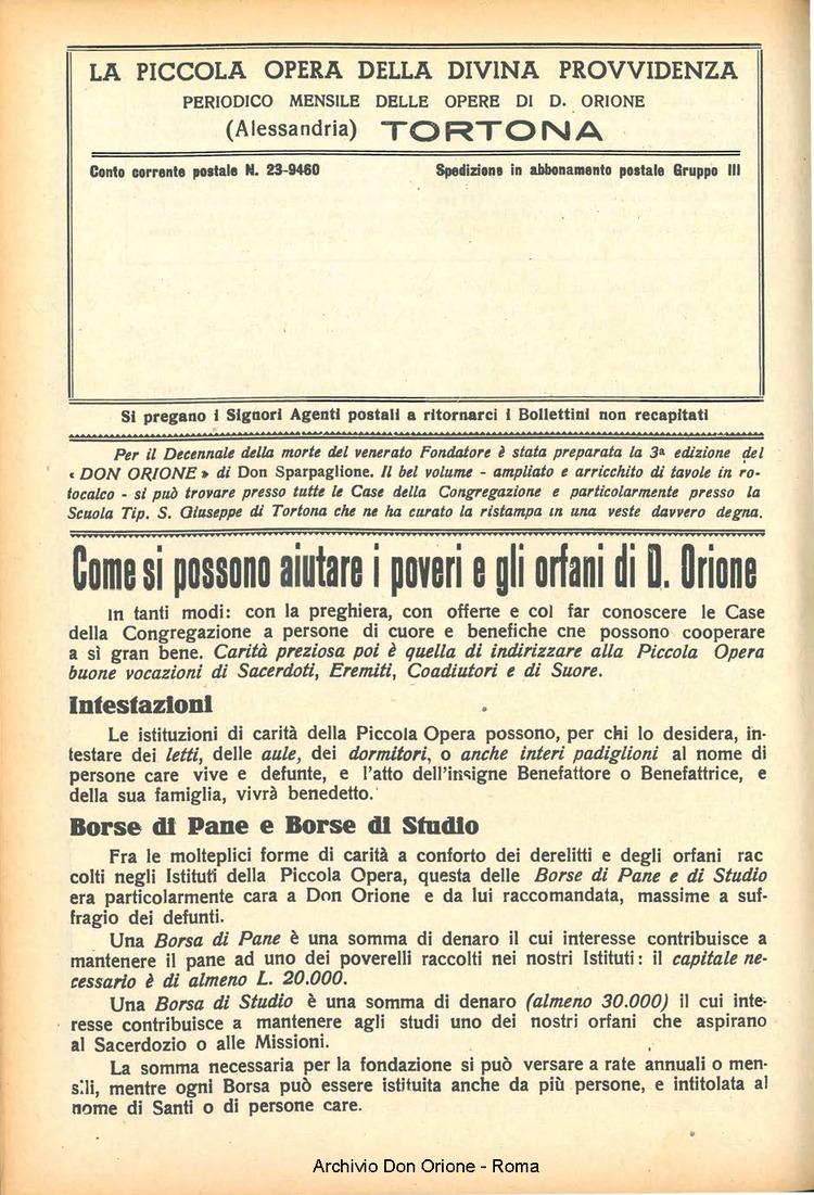 La piccola Opera della Divina Provvidenza, 46, 12, 01-12-1951, pagina 24