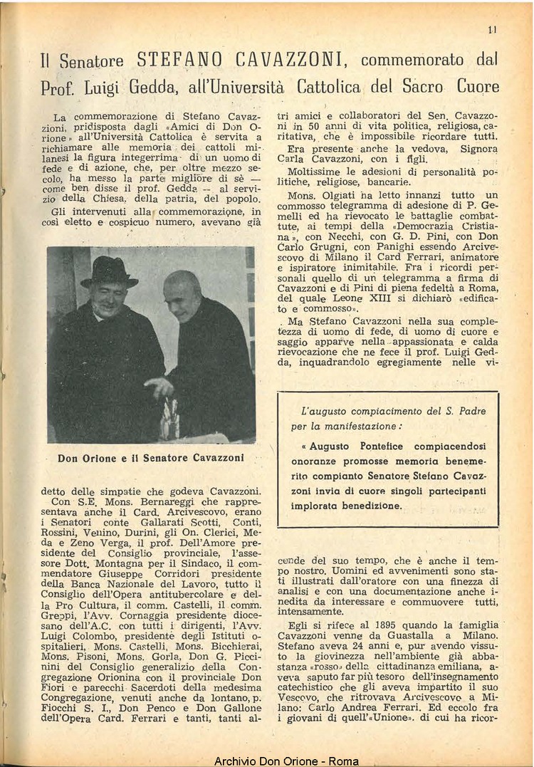 La piccola Opera della Divina Provvidenza, 47, 01_02, 01-02-1952, pagina 11