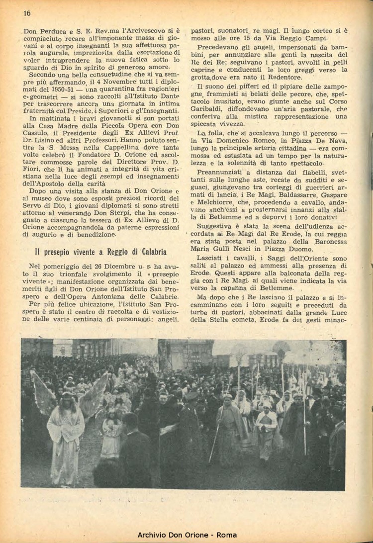 La piccola Opera della Divina Provvidenza, 47, 01_02, 01-02-1952, pagina 16
