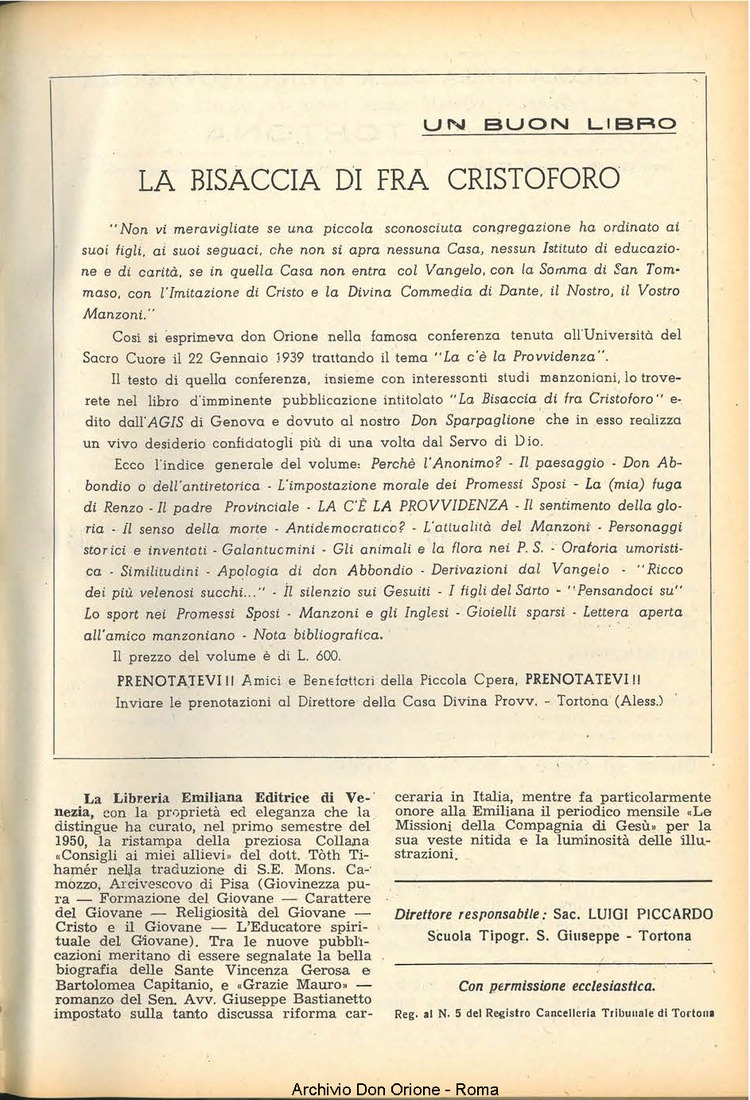 La piccola Opera della Divina Provvidenza, 47, 01_02, 01-02-1952, pagina 23