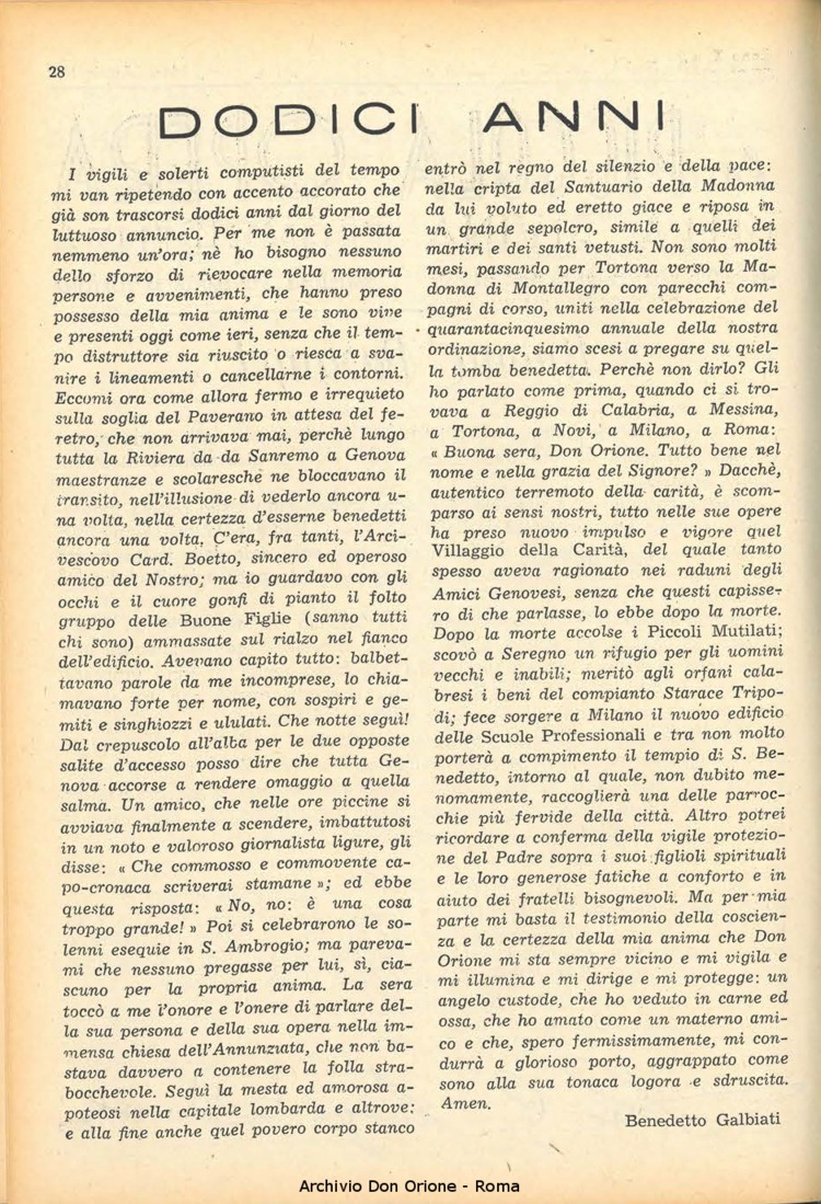 La piccola Opera della Divina Provvidenza, 47, 03_04, 01-04-1952, pagina 2