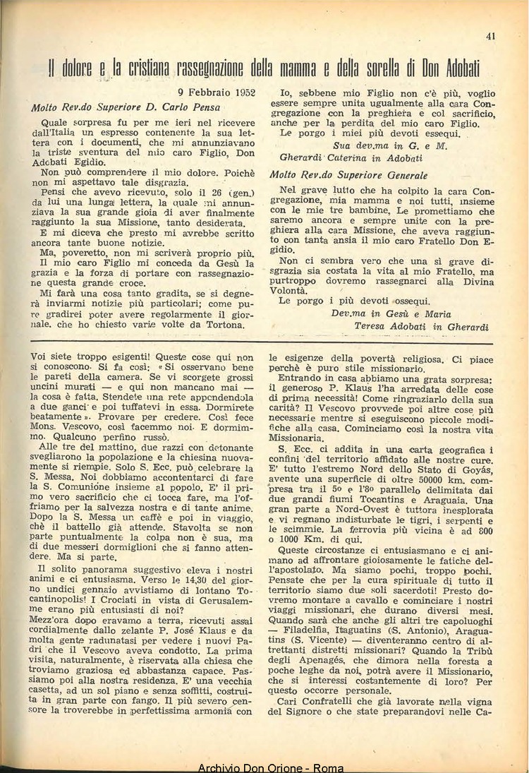 La piccola Opera della Divina Provvidenza, 47, 03_04, 01-04-1952, pagina 15