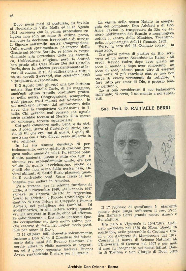 La piccola Opera della Divina Provvidenza, 47, 03_04, 01-04-1952, pagina 20