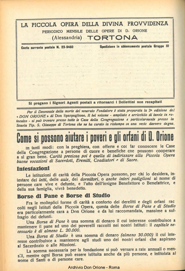 La piccola Opera della Divina Provvidenza, 47, 03_04, 01-04-1952, pagina 22