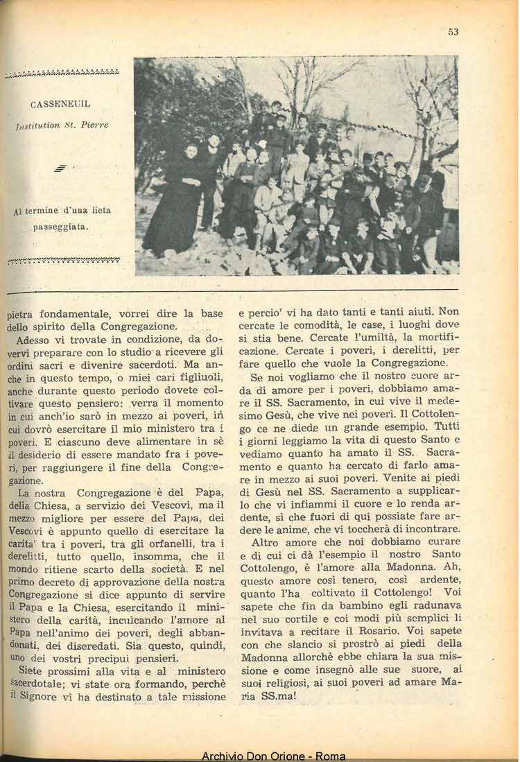 La piccola Opera della Divina Provvidenza, 47, 05, 01-05-1952, pagina 3