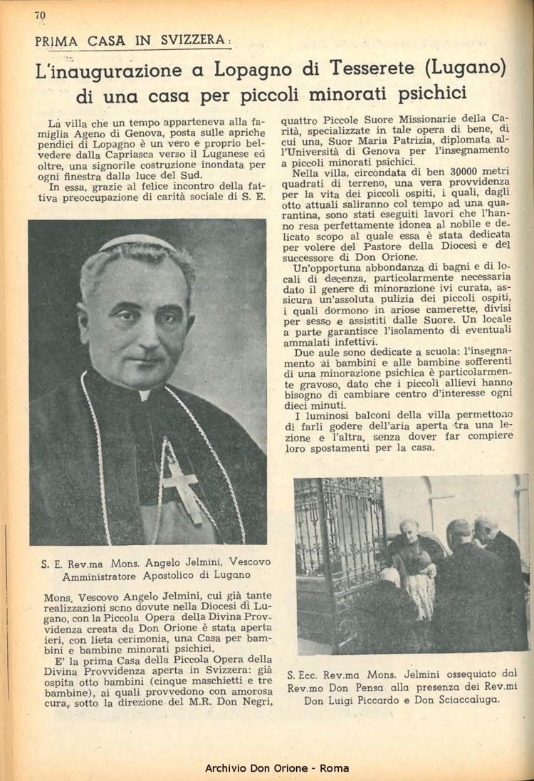 La piccola Opera della Divina Provvidenza, 47, 06, 01-06-1952, pagina 6