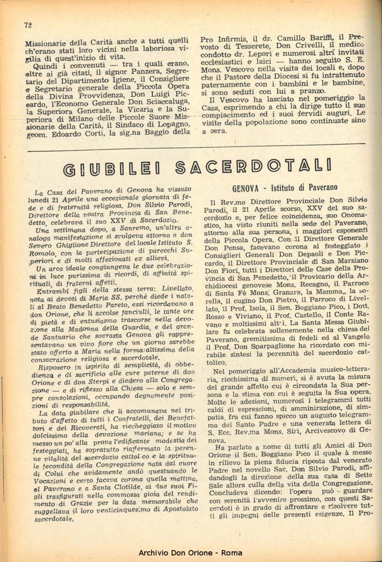 La piccola Opera della Divina Provvidenza, 47, 06, 01-06-1952, pagina 8