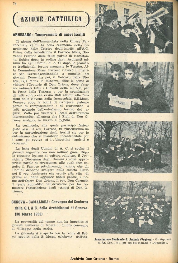 La piccola Opera della Divina Provvidenza, 47, 06, 01-06-1952, pagina 10