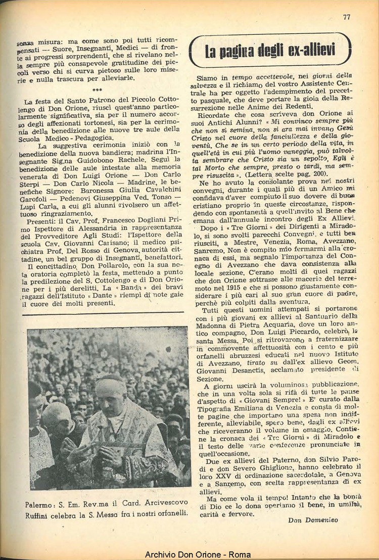 La piccola Opera della Divina Provvidenza, 47, 06, 01-06-1952, pagina 13