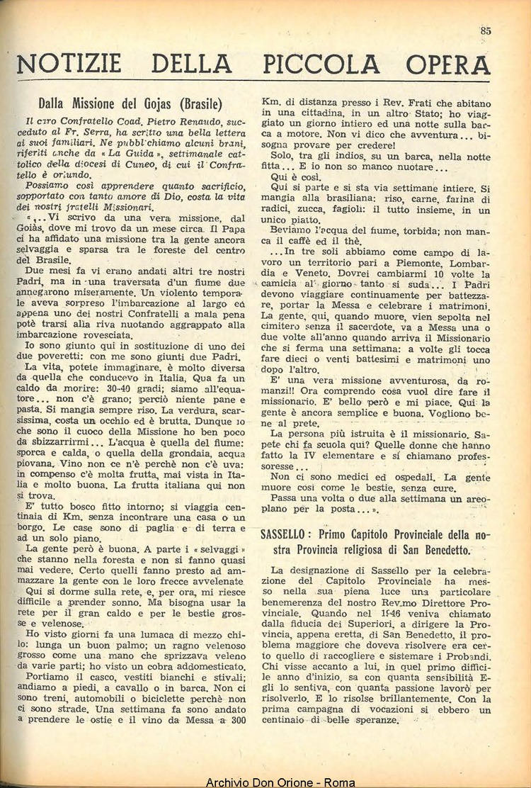 La piccola Opera della Divina Provvidenza, 47, 07, 01-07-1952, pagina 3