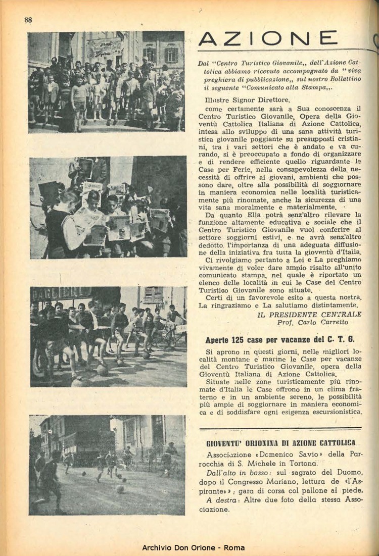 La piccola Opera della Divina Provvidenza, 47, 07, 01-07-1952, pagina 6