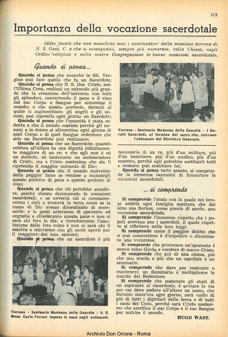 La piccola Opera della Divina Provvidenza, 47, 08, 01-08-1952, pagina 7