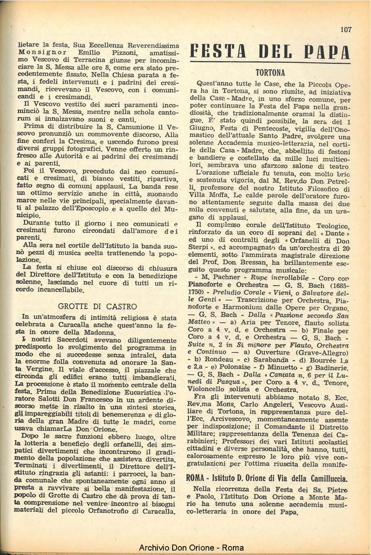 La piccola Opera della Divina Provvidenza, 47, 08, 01-08-1952, pagina 11