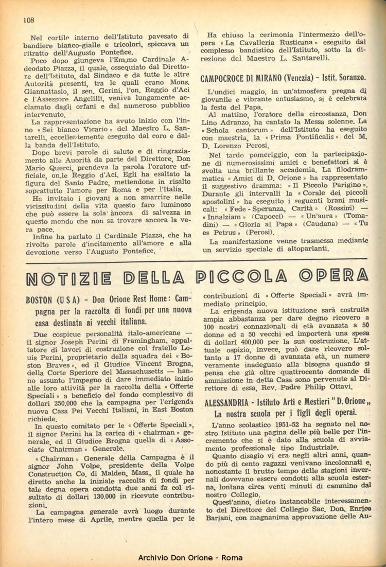 La piccola Opera della Divina Provvidenza, 47, 08, 01-08-1952, pagina 12