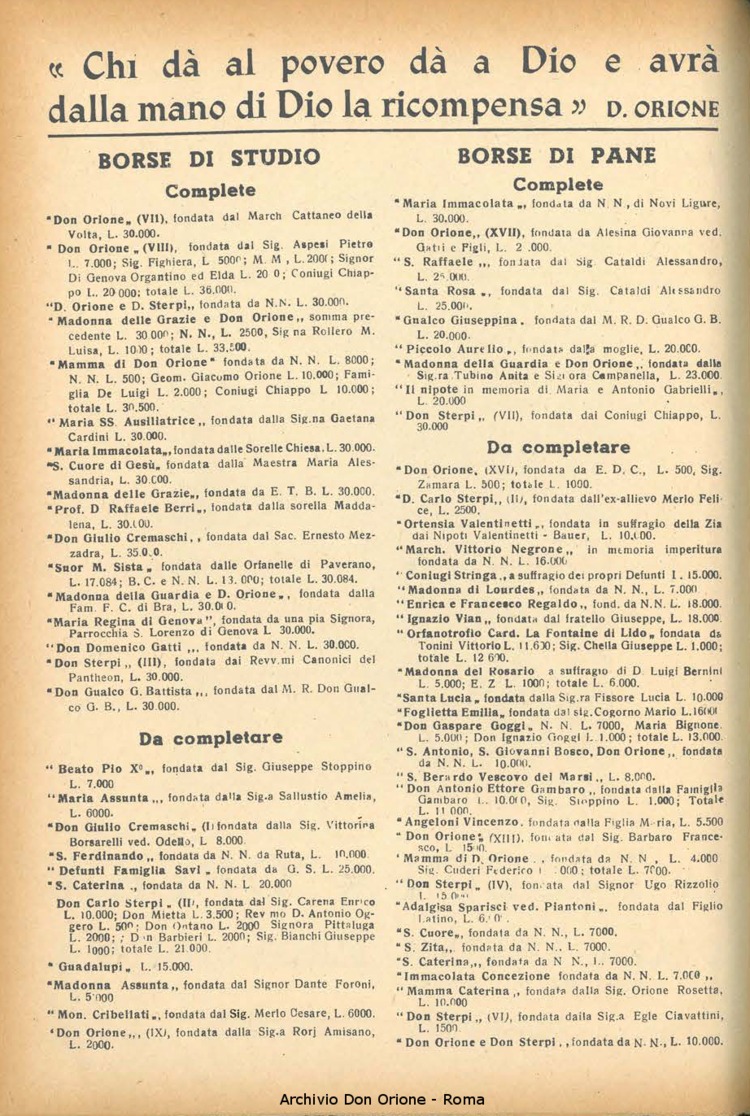 La piccola Opera della Divina Provvidenza, 47, 09, 01-09-1952, pagina 2